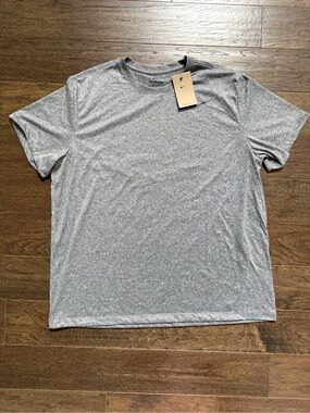 Nike Men’s Heather Gray Short Sleeve Performance Tee
